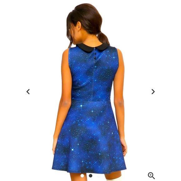 Hot topic Doctor Who sleeveless fit and flare galaxy dress size medium - Picture 10 of 13